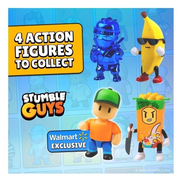 🔥Stumble Guys MR. STUMBLE 4.5” Action Figure In Window Box 2024 BNIB🔥 - Picture 5 of 6